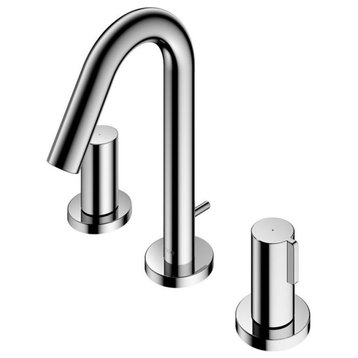 TOTO GF 1.2 GPM Two Handle Widespread Bathroom Sink Faucet, Polished Chrome