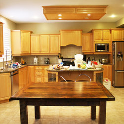 Reclaimed Wood Harvest Tables - Products