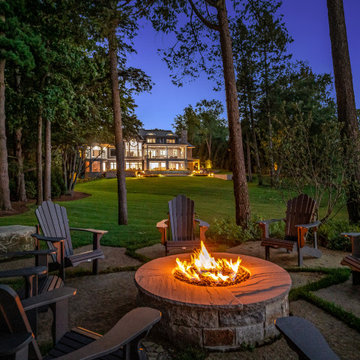 Lake Angelus Estate: Fire Pit