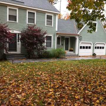 Front Walkway with Dual Granite Entrances