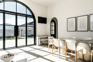 Home design - contemporary home design idea in Phoenix