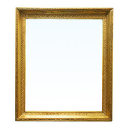 Mirror with Antique Gold Frame - Mirrors