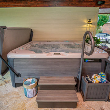 Preslar Family (Hot Spring Spa + Outdoor Living Area)