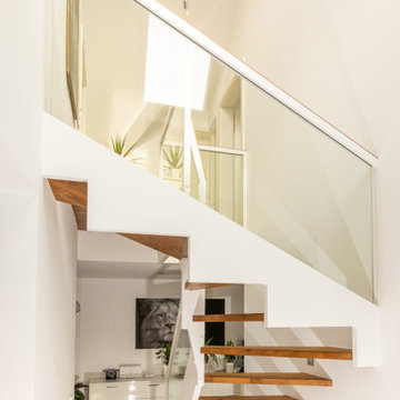 Halbgewendelte Treppe