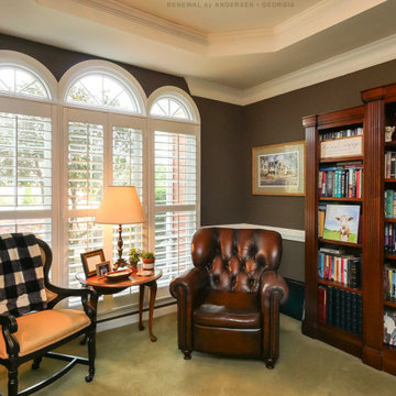 Luxurious Den with New Windows - Renewal by Andersen Georgia