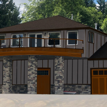 Living Room 3-D Renderings