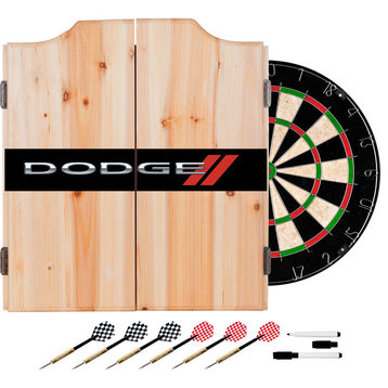 Dodge Dart Cabinet Set With Darts and Board