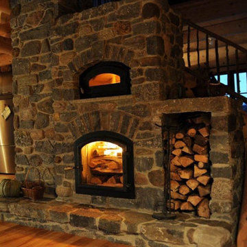 Pizza Oven Fireplace/Masonry Heater