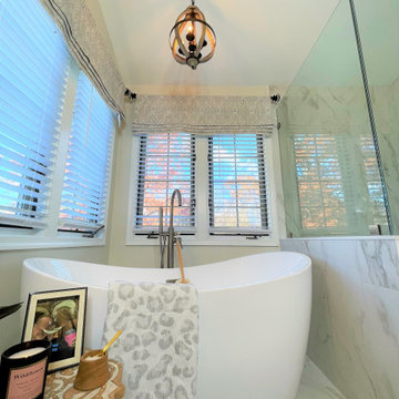 Woodstock residence- Master bath renovation