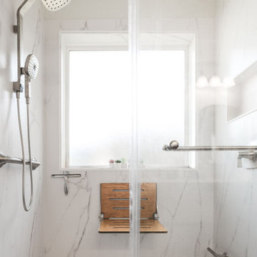 Accessible Elegance Shower Remodel