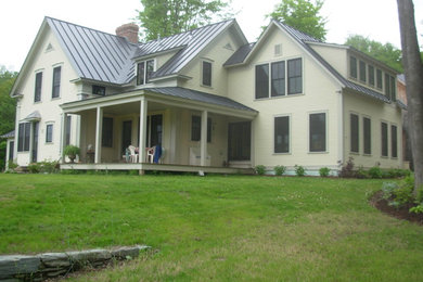 Example of a classic exterior home design in Burlington