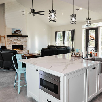 Boerne, Texas Farmhouse Style Barndominium