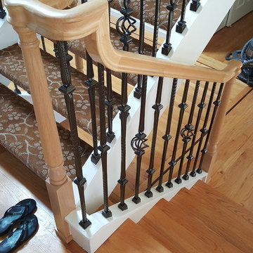 Metal Baluster Staircases by Glenn Tovar