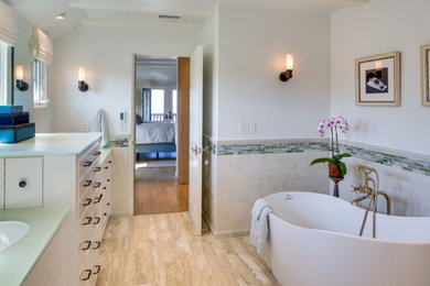 Inspiration for a bathroom remodel in San Diego