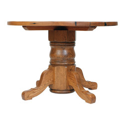 Antique Oak Pedestal Dining Table - Products