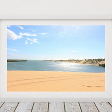 Aerial of dunes near Galinhos - RN, Brazil. Downloadable Instant Digita