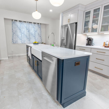 Transitional Kitchen Remodel Palmyra, VA | Reico