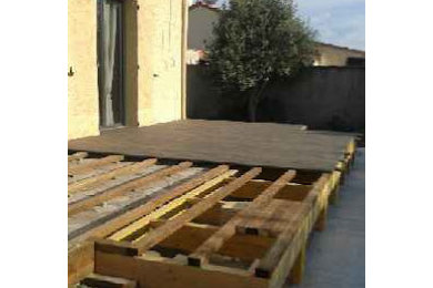 Terrasse bois composite