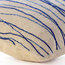 Blue Burlap 35x35 Ocean Waves Throw Cushions Cover, Sea King