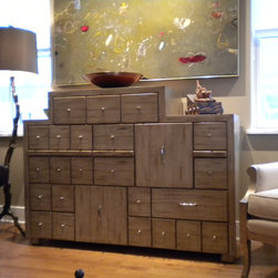Custom CD storage cabinet - Products