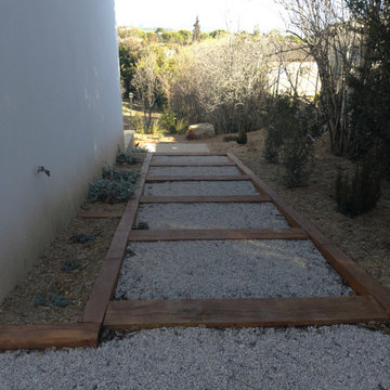 Un jardin au cœur de la ville de Marseille