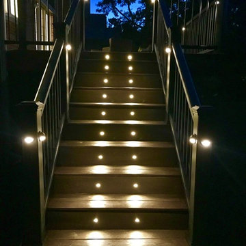 Barrington Trex Deck_ Black railings
