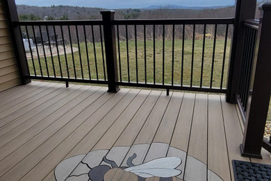 Inspiration for a deck remodel in Manchester
