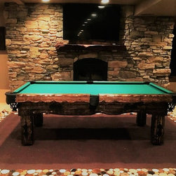 Rustic Wilderness Billiard Pool Tables - Game Tables