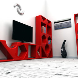 EUCLIDEA - Bookcases
