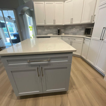 A Bright Coastal Kitchen Transformation