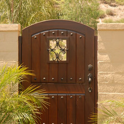 Tuscan Style Gates - Home Fencing And Gates
