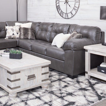Neutral Small Space Living Room