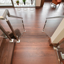 Bright Space & Distressed Floors - Hardwood Flooring