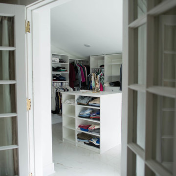 Anderson Master Bath & Closet, Attic Space