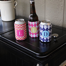 Chic Personalized Koozies - Drink Sleeves