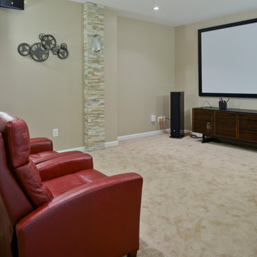 Magnificent Basement Remodel that a Family in Chantilly VA Loves!