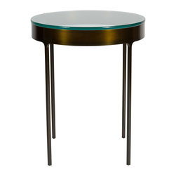 Eastman Bronze Ring Side Table - Side Tables And End Tables