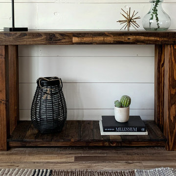 Reclaimed Wood Console Table