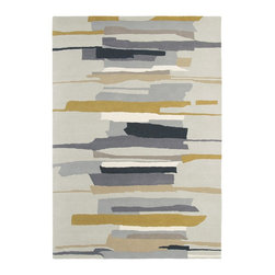 HARLEQUIN ZEAL PEWTER 43004 - Area Rugs