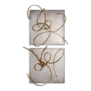Uttermost Josiah Wall Art Rustic Metal By Hansen Harmony Metal Wall Art Set Of 2
