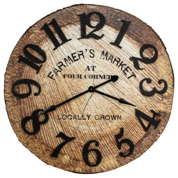 Farmer's Market Clock