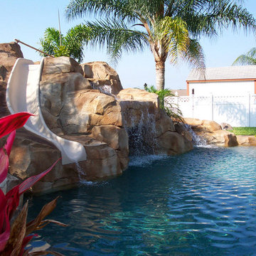 Water Slide Features