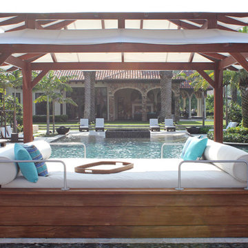 Day Bed and Resort Pool
