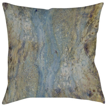 Laural Home kathy ireland Mineral Flow Indoor Decorative Pillow, 18"x18"
