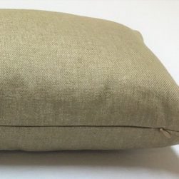 Invisible Zipper and Decorative Banding Detail - Decorative Pillows