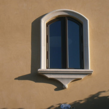 Limestone Trims House Marko La Jolla
