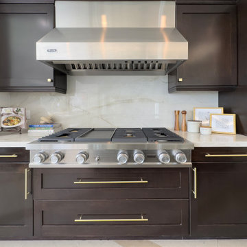 Traditional Meets Elegant Family Kitchen
