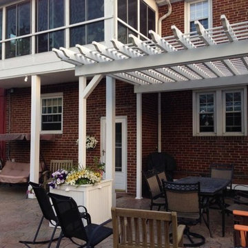 Mazzola Patio & Vinyl Pergola With Angular Roof