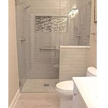 shower half wall