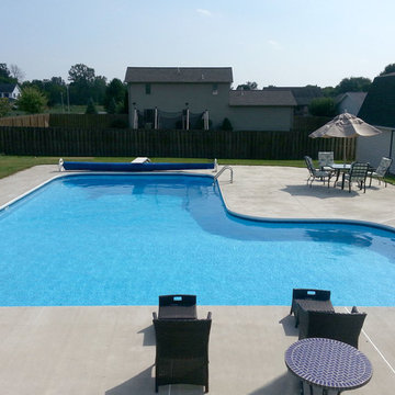 True Ell Inground Pool